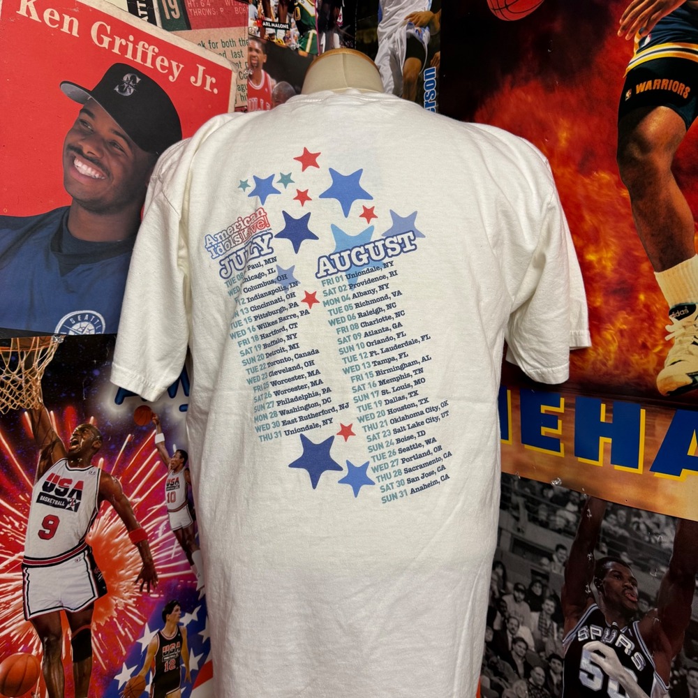 Vintage American Idols Live Tour 2003 Concert Ruben Studdard T Shirt Sz Large - Picture 4 of 5
